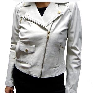 BCBGMaxAzria (M) Moto Leather Jacket